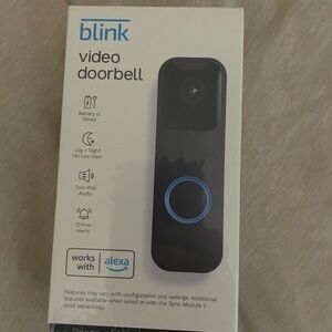 Blink video doorbell